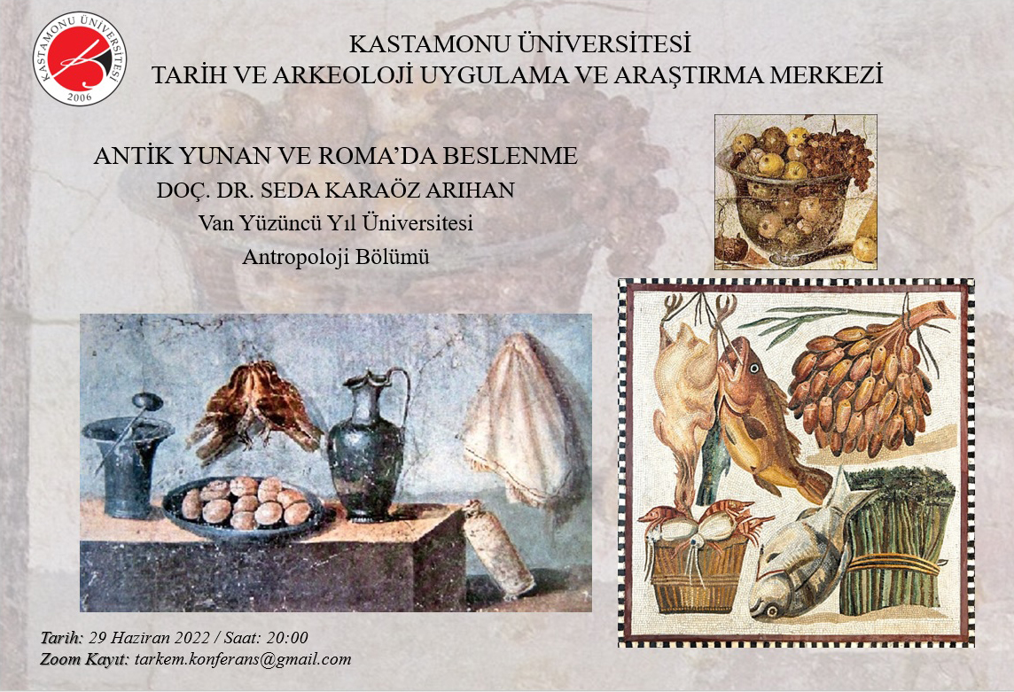 Antik Yunan ve Roma'da Beslenme Doç Dr. Seda Karagöz Arıhan