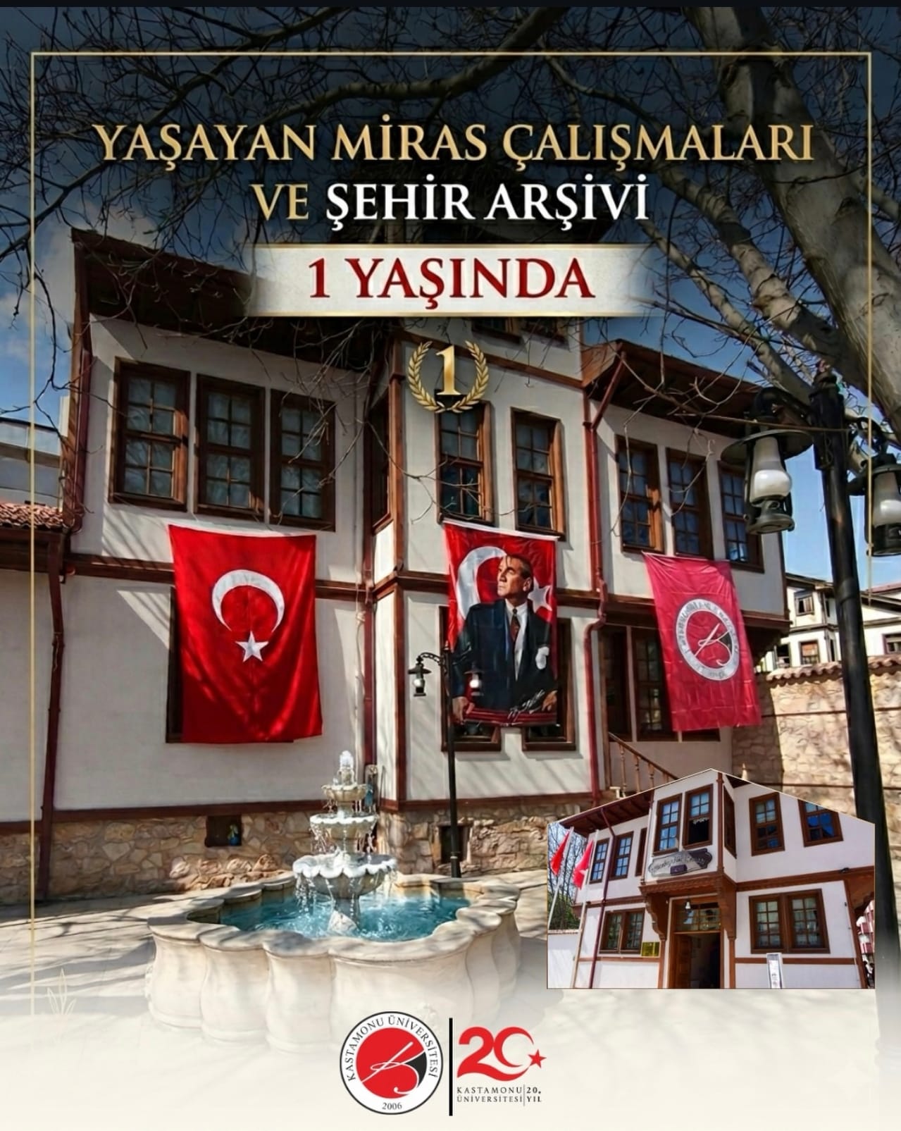 Yaşayan Miras Çalışmaları ve  Şehir Arşivi 1 yaşında