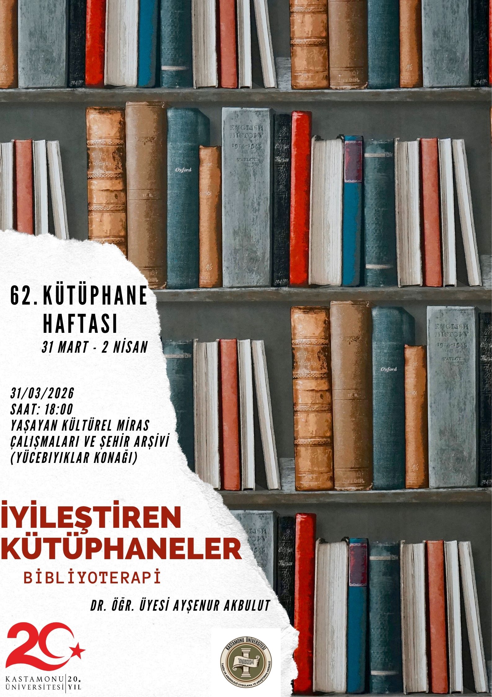 62. Kütüphane Haftası: İyileştiren Kütüphaneler Konferansı 